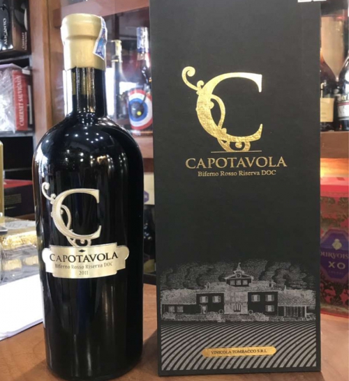 Rượu vang Ý C Capotavola Biferno Rosso Riserva